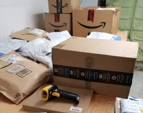 FBA inventory scanning and prep services in Canada