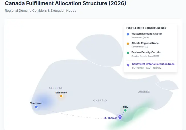 Canada Fulfillment Allocation Structure (2026)