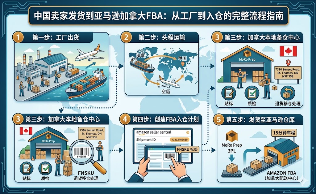 亚马逊加拿大FBA 中国卖家