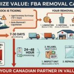 Amazon FBA removal Canada: 4 options compared, with MoRo Prep's 24-48hr inspect, relabel and reship workflow