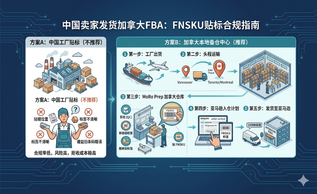 FNSKU贴标 中国卖家