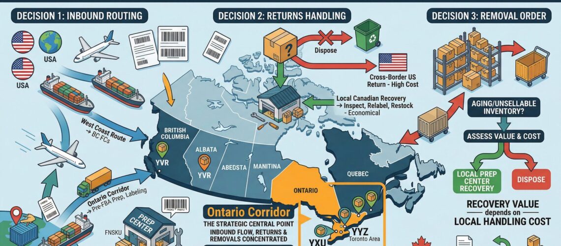 Amazon Canada FC Decisions | Inbound, Returns & Removal Guide